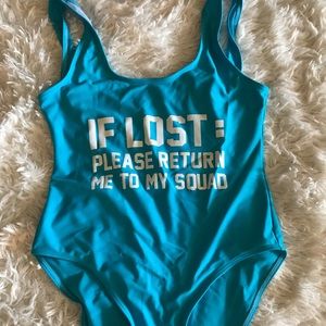 IF LOST PLEASE RETURN ME TO MY SQUAD one piece